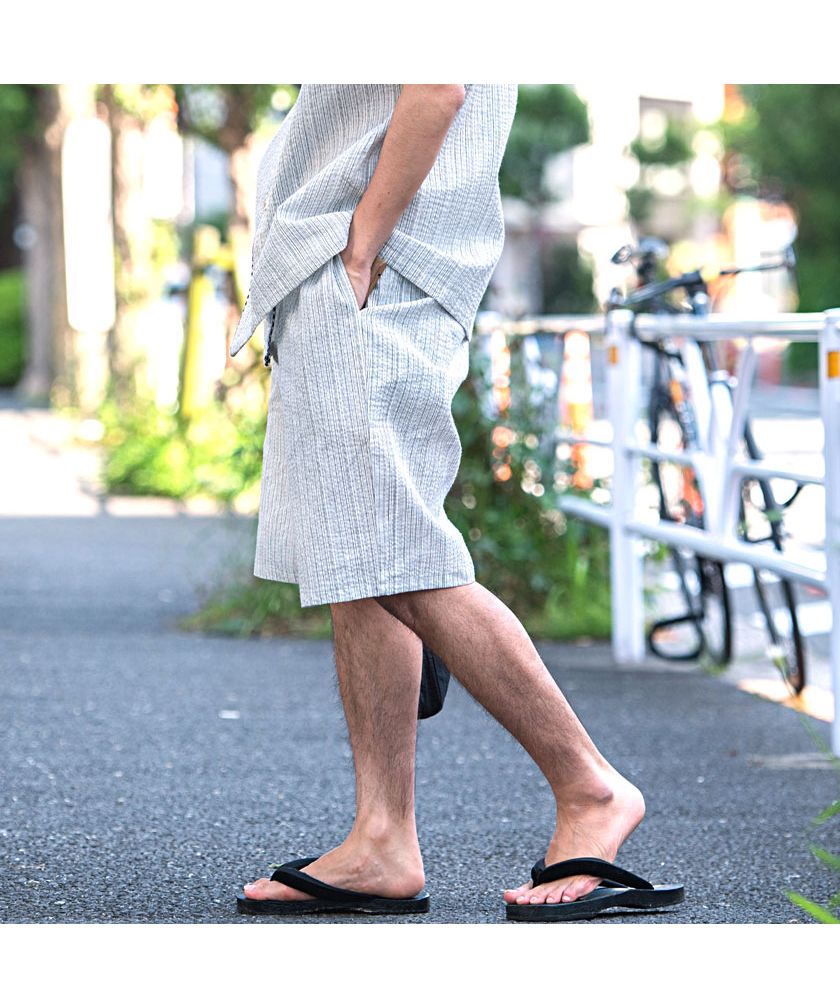 ディータ Dita Dita オーガニック甚平ボタンタイプ 夏 祭り