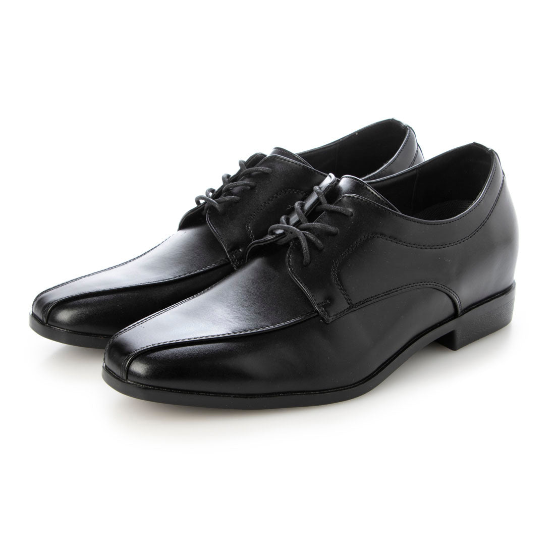 6cmアップシューズ　ビジネスシューズ　ドレスシューズ（BLK）シークレットシューズ BLK