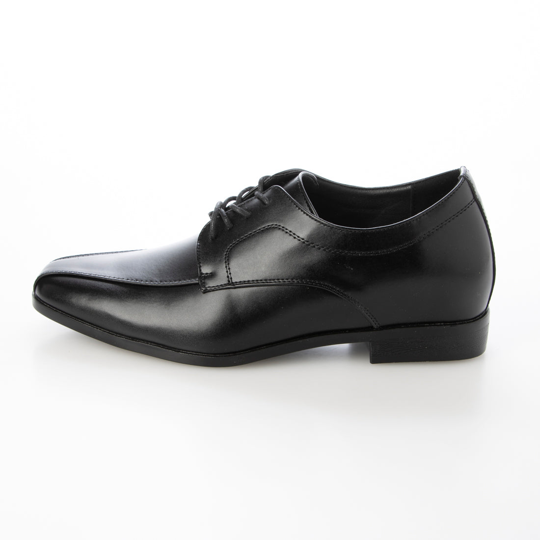 6cmアップシューズ　ビジネスシューズ　ドレスシューズ（BLK）シークレットシューズ BLK