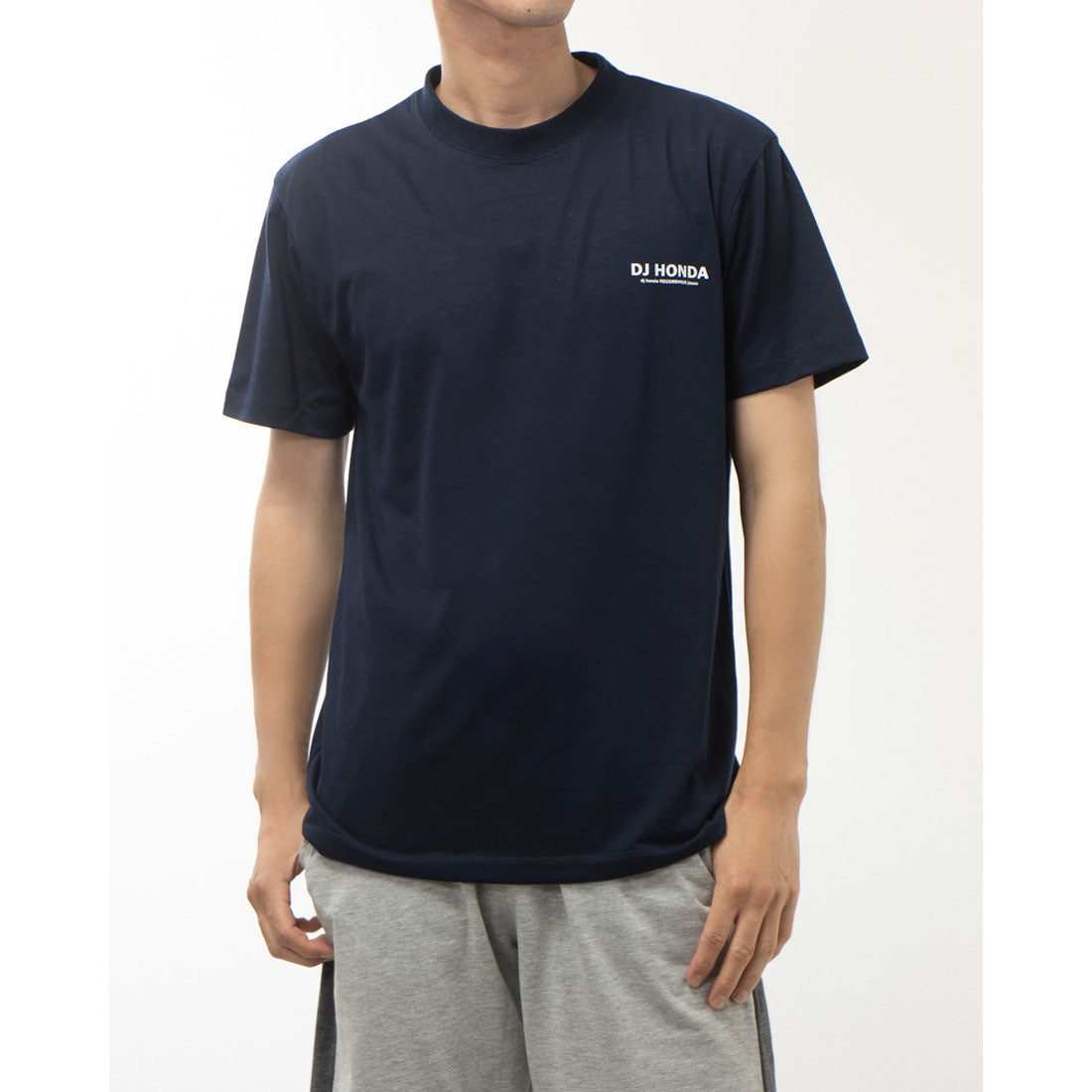 DJ Honda dj honda logo print T-shirt