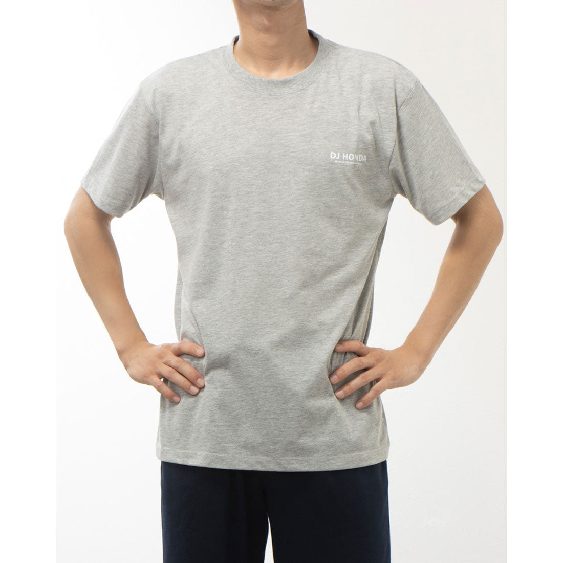 DJ Honda dj honda logo print T-shirt