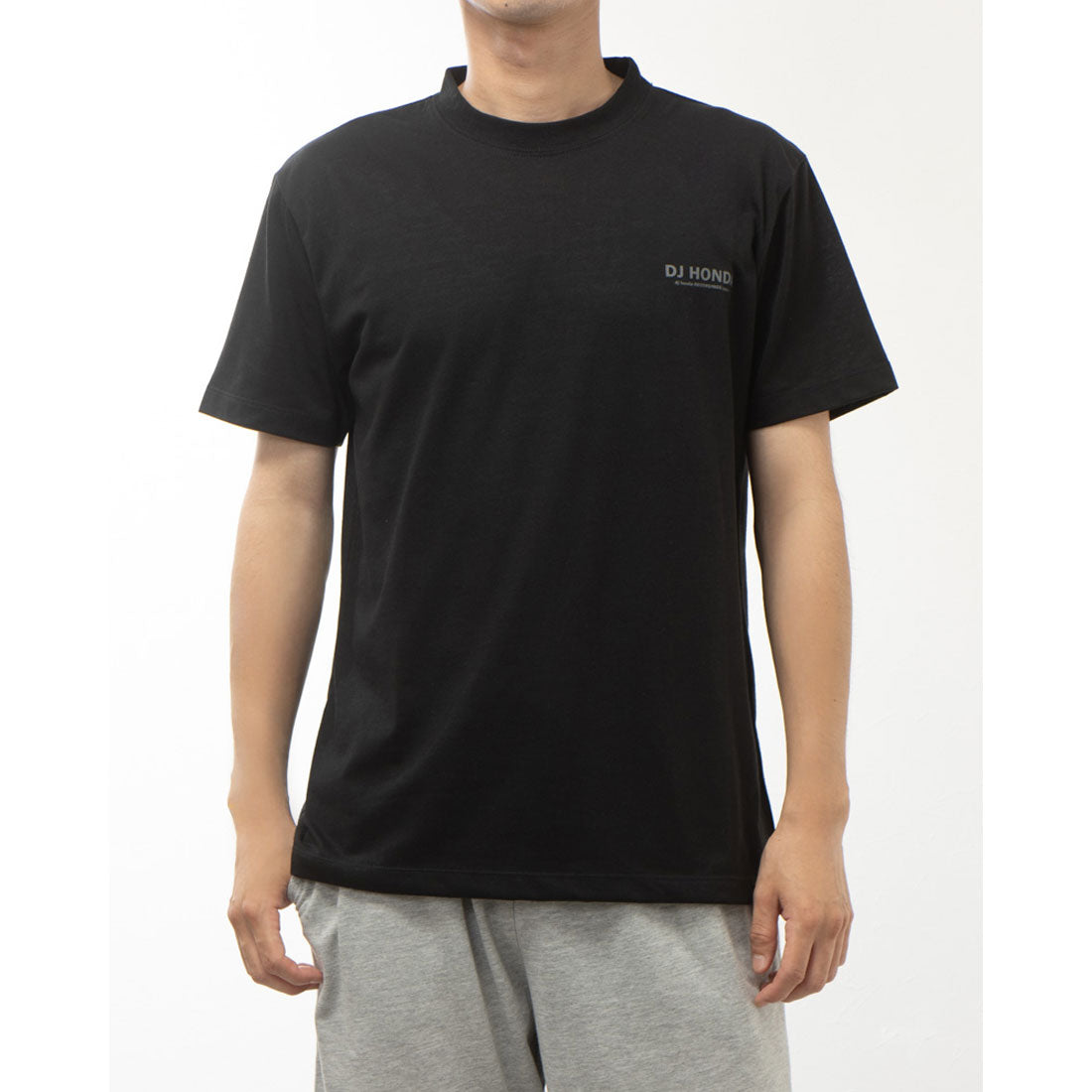 DJ Honda dj honda logo print T-shirt