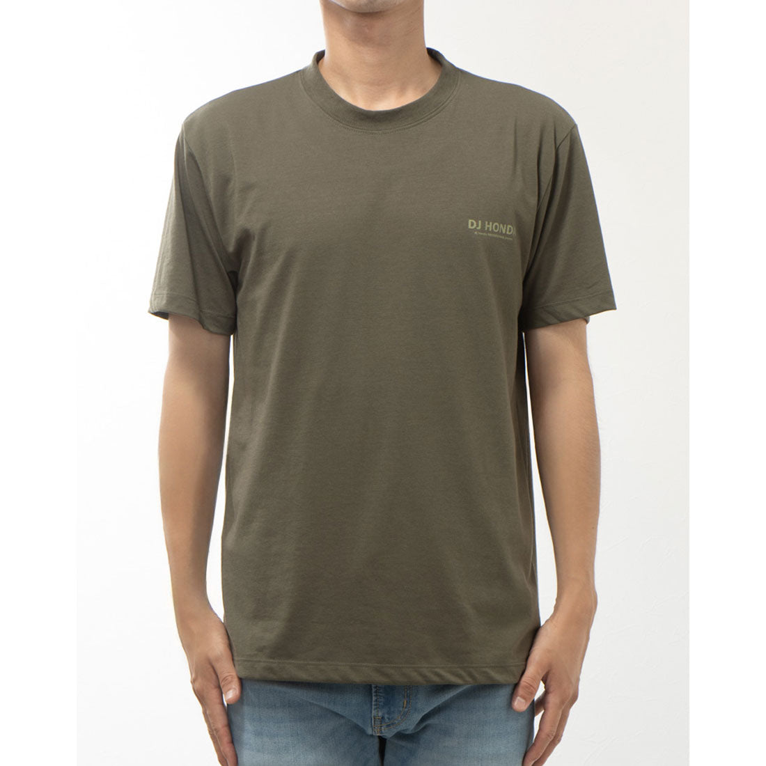 DJ Honda dj honda logo print T-shirt