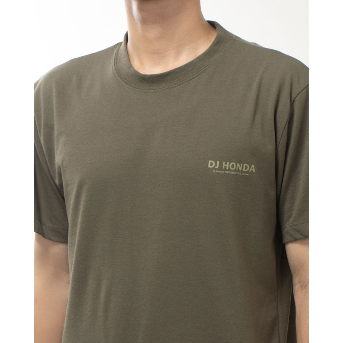 DJ Honda dj honda logo print T-shirt