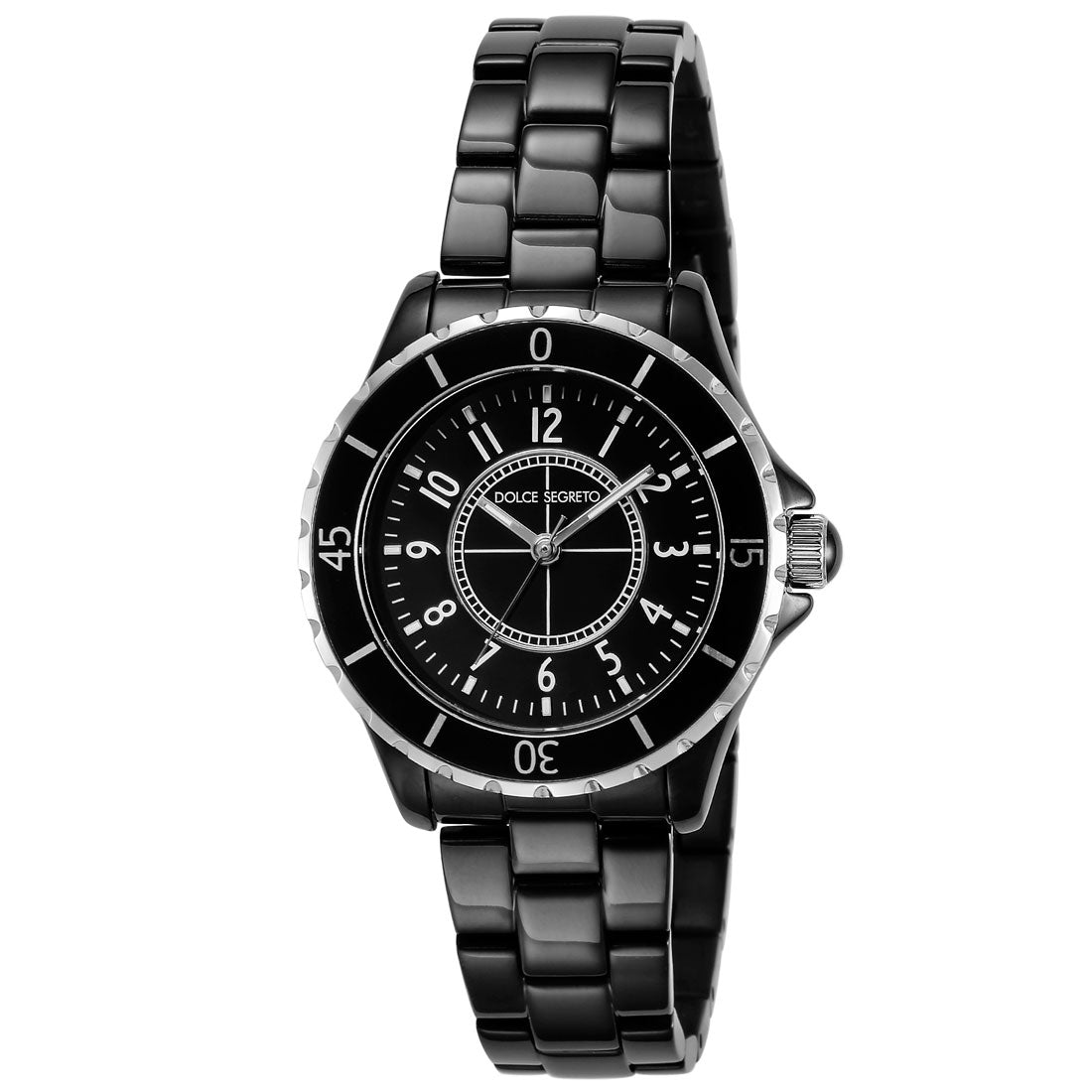 DOLCE SEGRETO NCH100 Ladies Watch NCH100BK Quartz black Stainless Steel