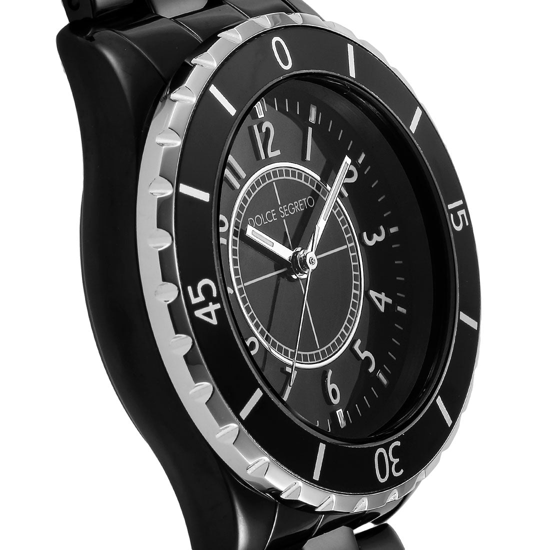 DOLCE SEGRETO NCH100 Ladies Watch NCH100BK Quartz black Stainless Steel