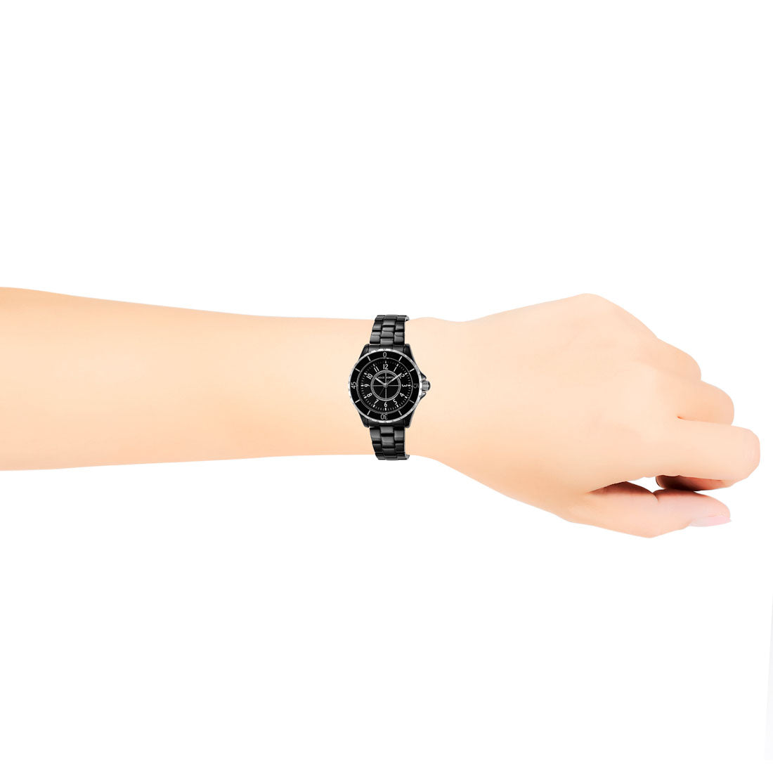 DOLCE SEGRETO NCH100 Ladies Watch NCH100BK Quartz black Stainless Steel