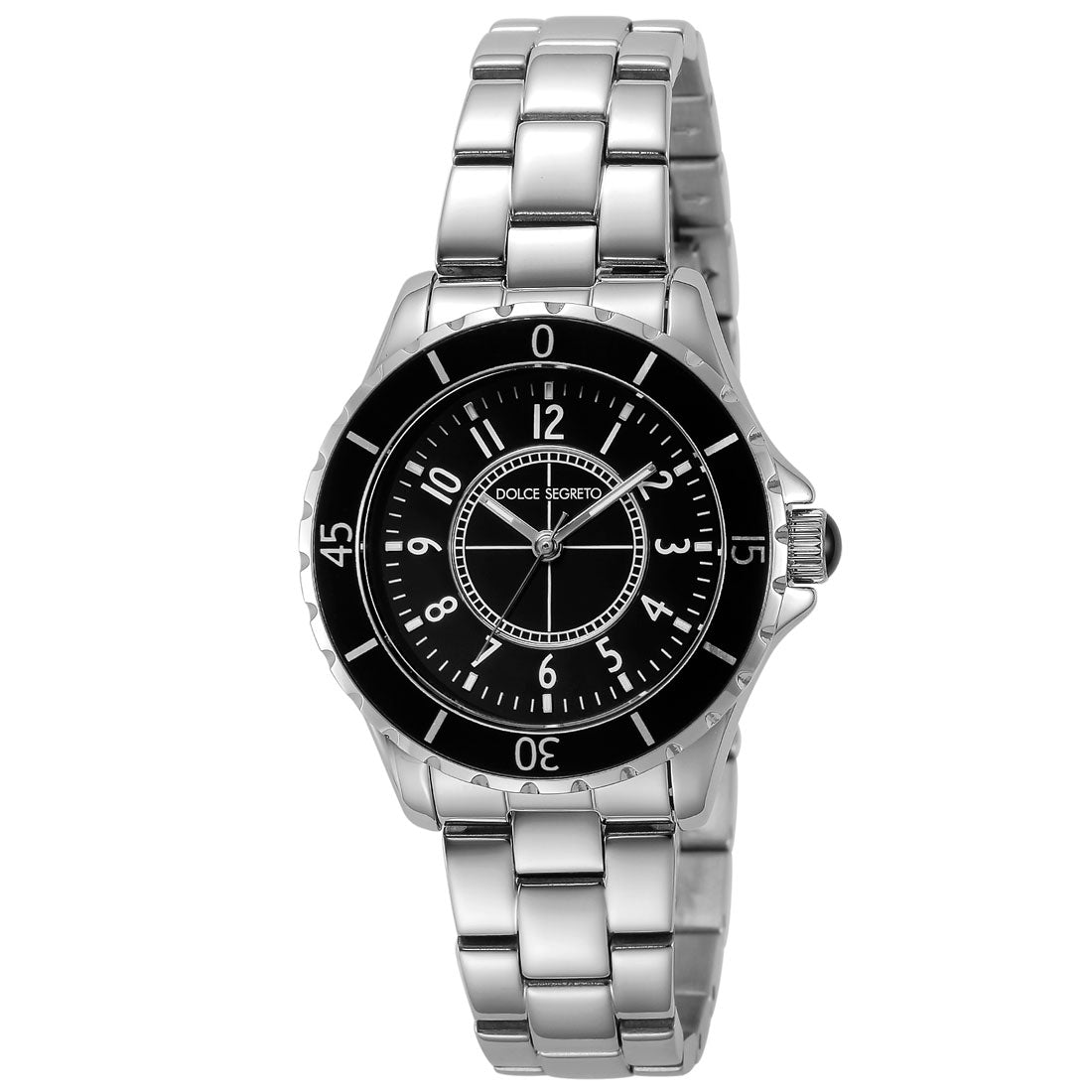 DOLCE SEGRETO NCH100 Ladies Watch NCH100BK Quartz black Stainless Steel