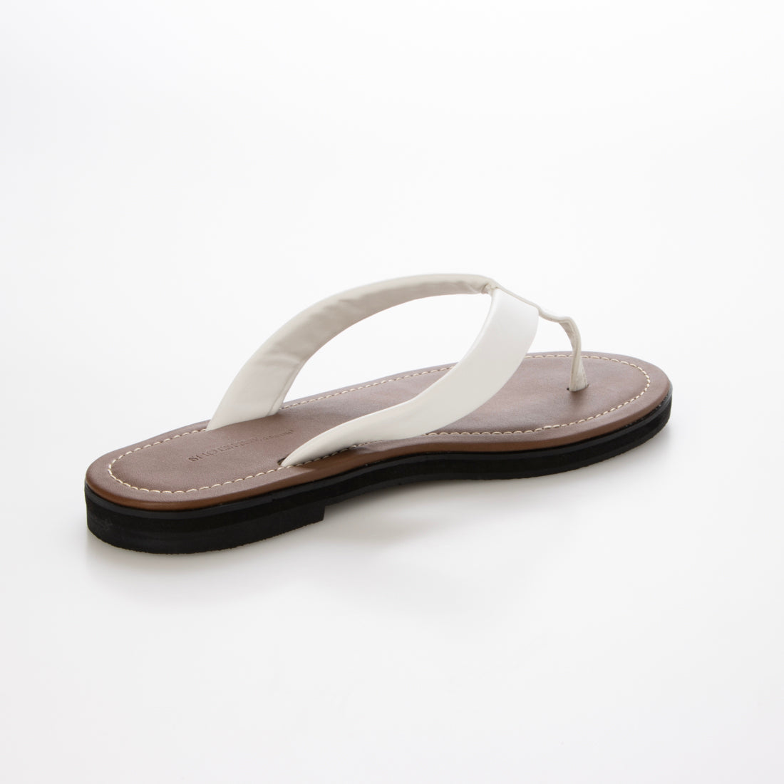 ドゥ アルシーヴ DOUX ARCHIVES 合皮配色ストラップビーチサンダル （WHITE） WHITE