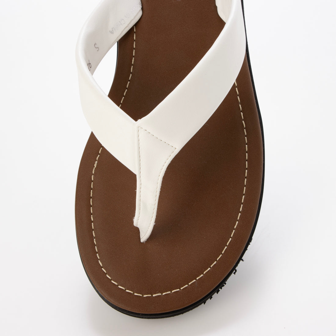 ドゥ アルシーヴ DOUX ARCHIVES 合皮配色ストラップビーチサンダル （WHITE） WHITE