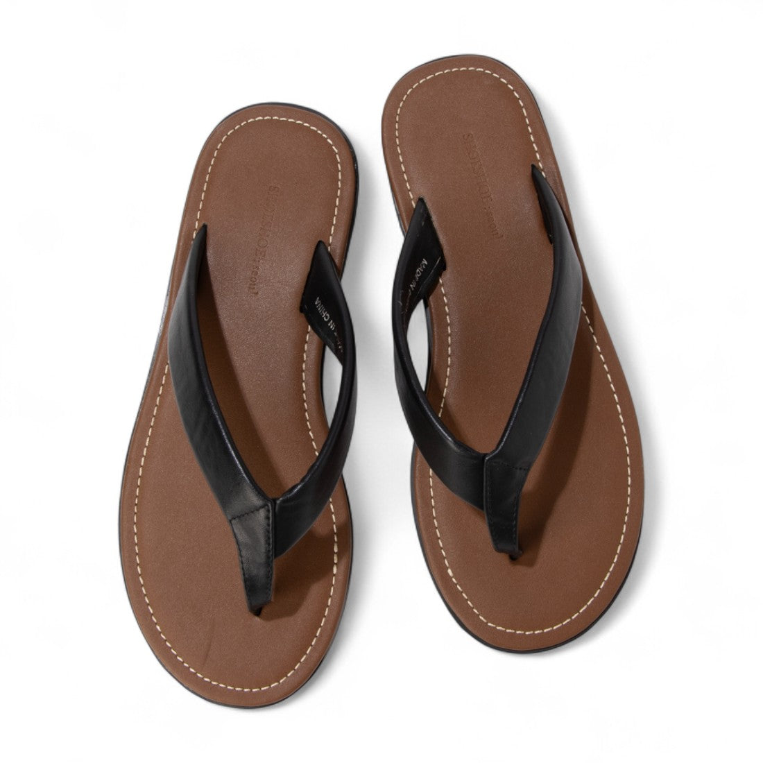 ドゥ アルシーヴ DOUX ARCHIVES 合皮配色ストラップビーチサンダル （BLACK） BLACK