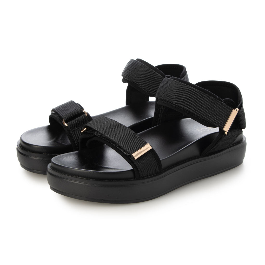 ドゥ アルシーヴ DOUX ARCHIVES ベルトサンダル （BLK） BLK