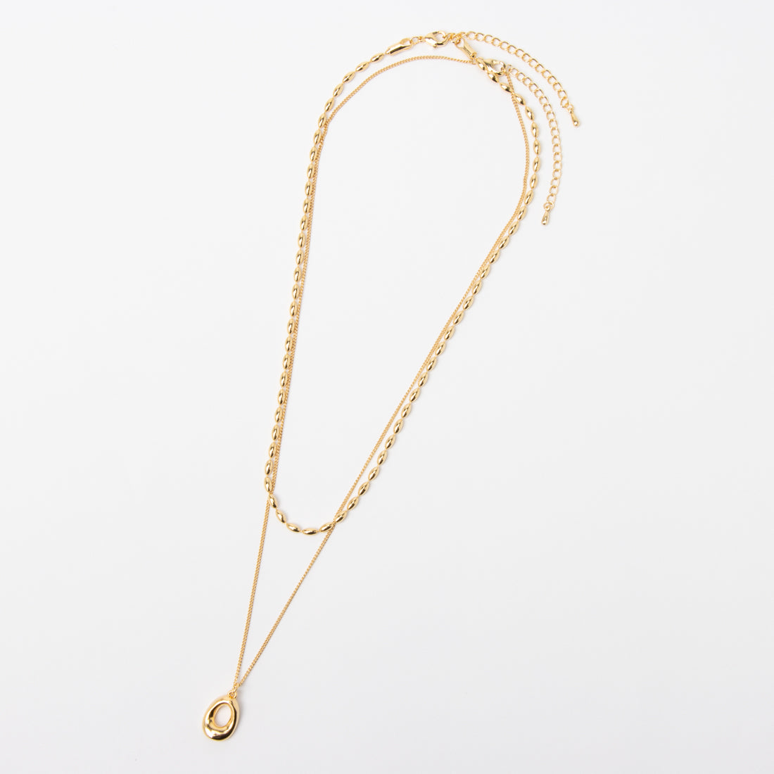 ドゥ アルシーヴ DOUX ARCHIVES セットラウンドネックレス （GLD） GLD