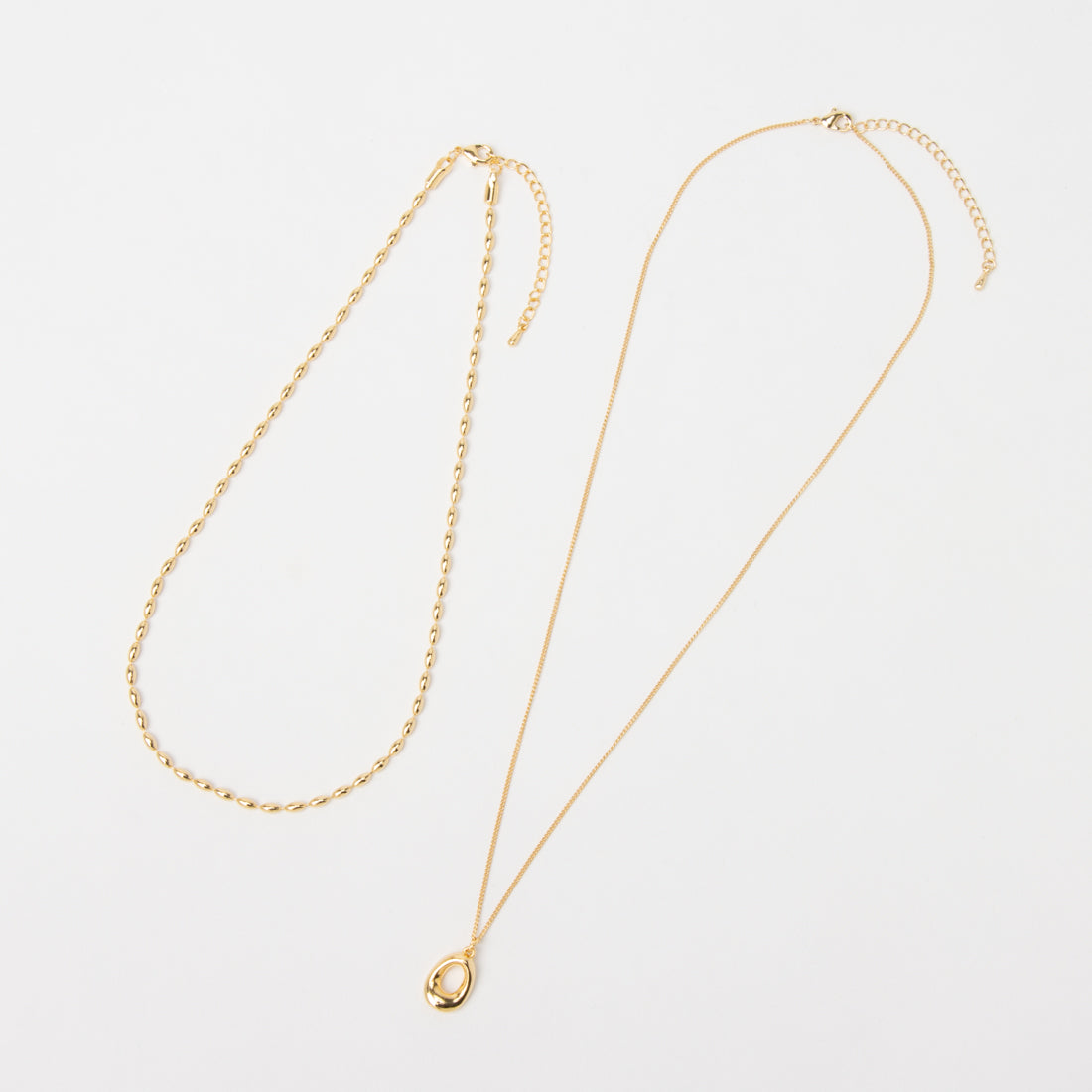 ドゥ アルシーヴ DOUX ARCHIVES セットラウンドネックレス （GLD） GLD