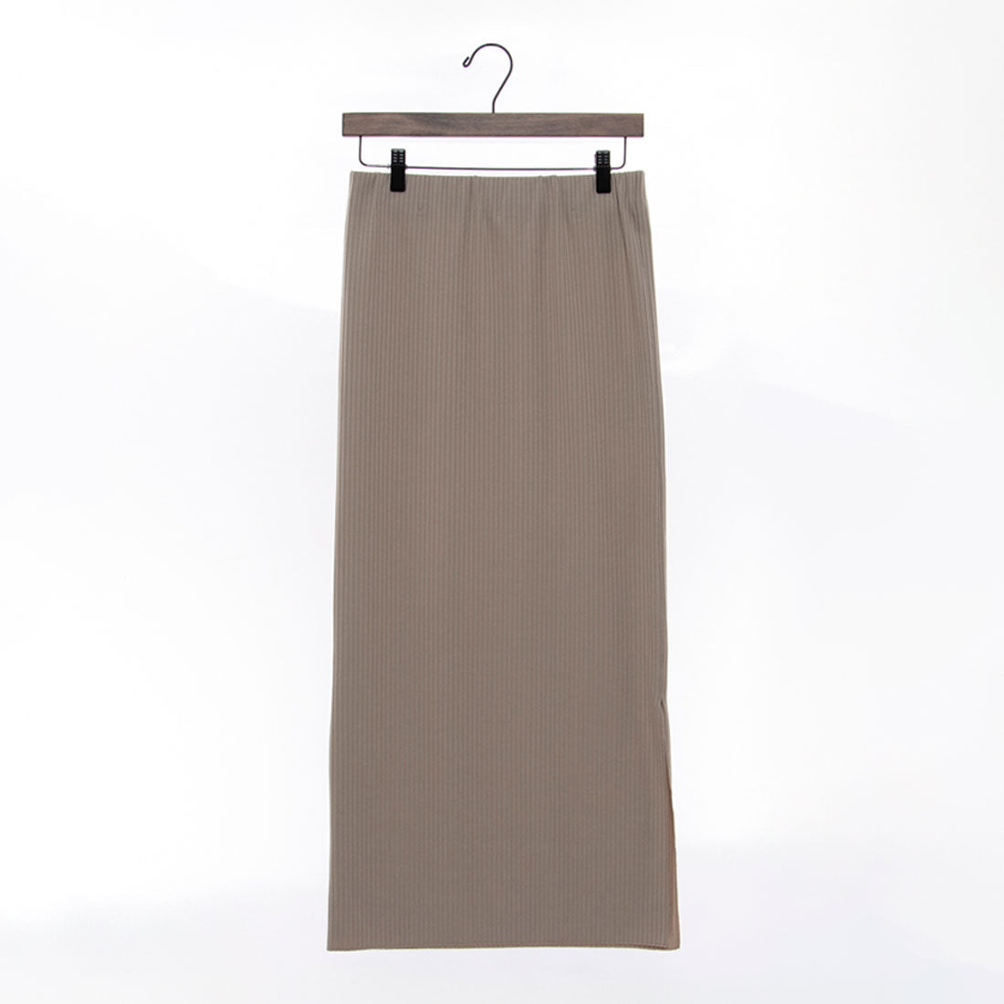 ドゥ アルシーヴ DOUX ARCHIVES ストレッチリブタイトスカート （BEG） BEG