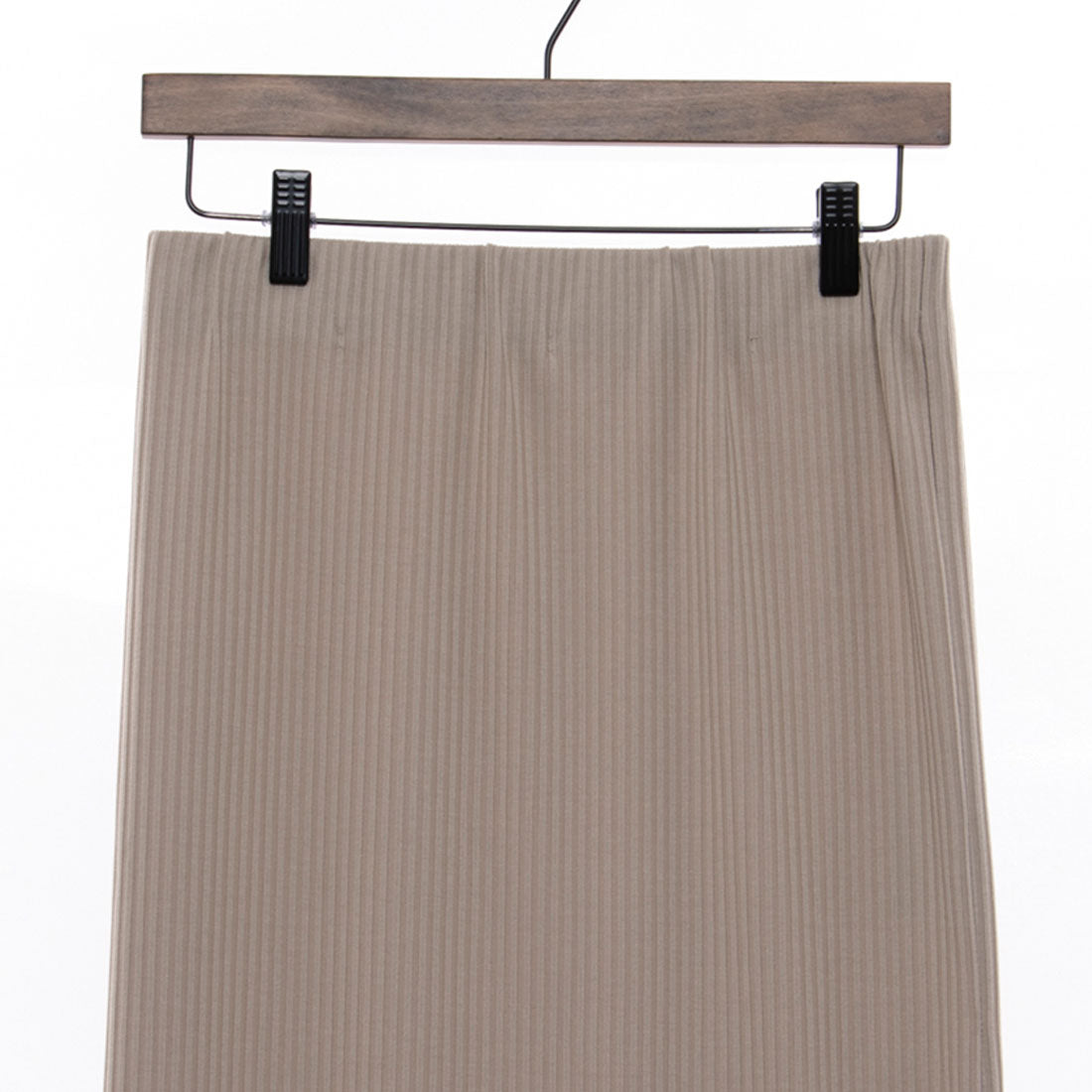 ドゥ アルシーヴ DOUX ARCHIVES ストレッチリブタイトスカート （BEG） BEG