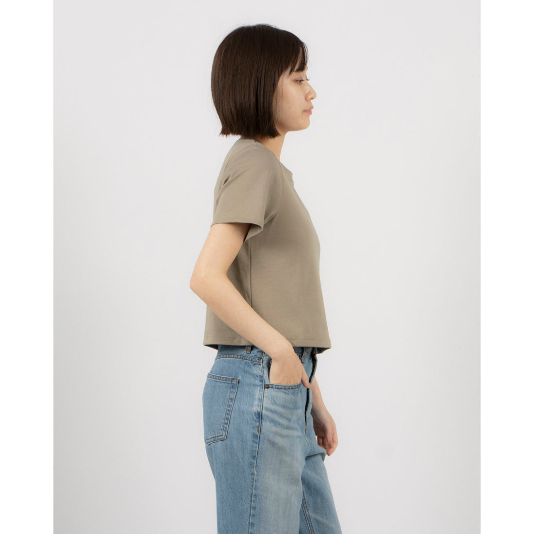 ドゥ アルシーヴ DOUX ARCHIVES コンパクトTシャツ
