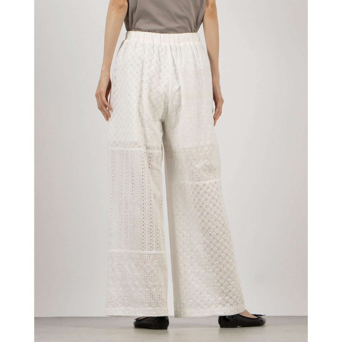Doux Archives Cotton Cut Lace Pants