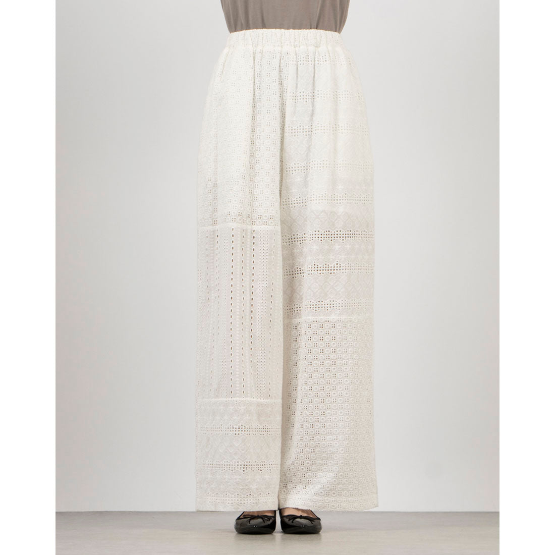 Doux Archives Cotton Cut Lace Pants