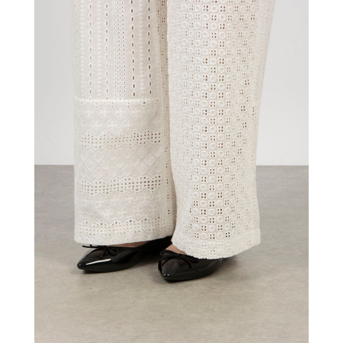 Doux Archives Cotton Cut Lace Pants