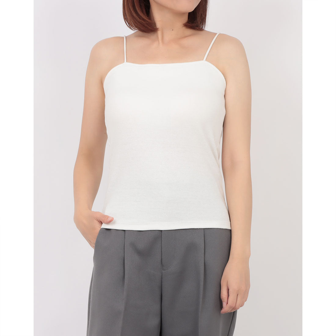 ドゥ アルシーヴ DOUX ARCHIVES カップ付キャミ/ （WHT） WHT