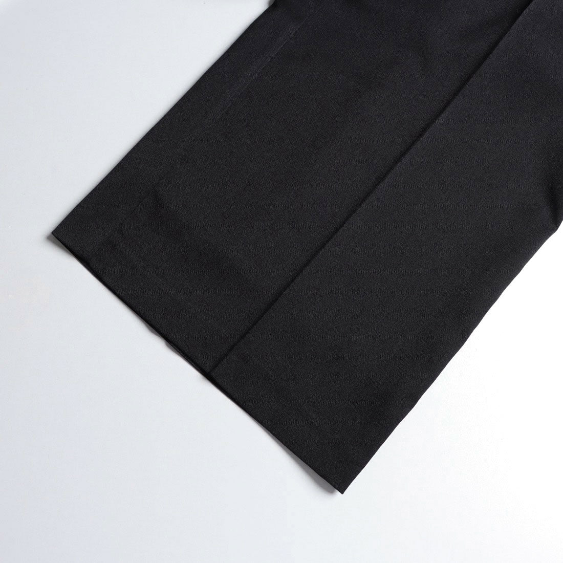 ドゥ アルシーヴ DOUX ARCHIVES ツータックストレートパンツ （BLK） BLK