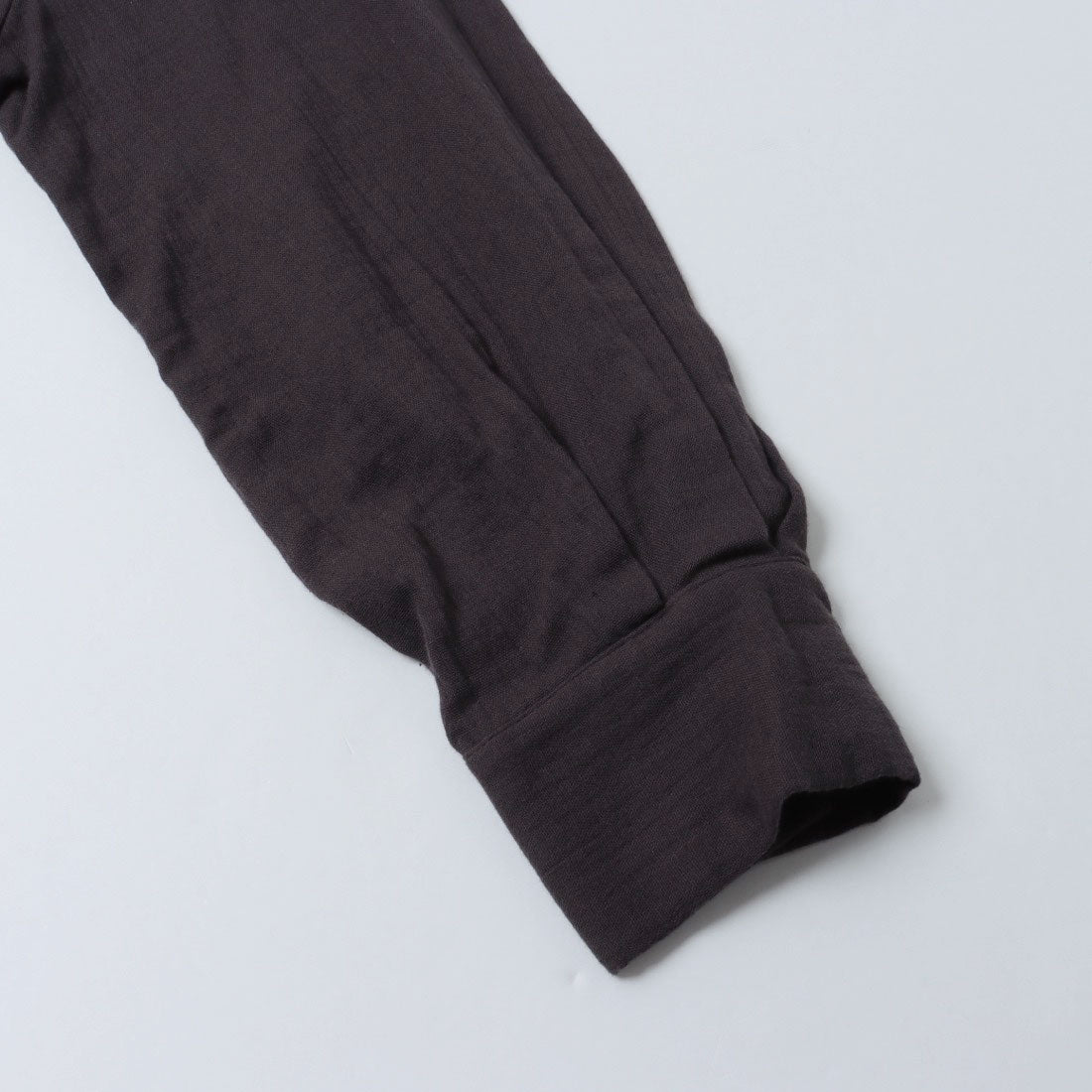 ドゥ アルシーヴ DOUX ARCHIVES ダブルガーゼ前開きシャツ （CHARCOAL GRAY） CHARCOAL GRAY