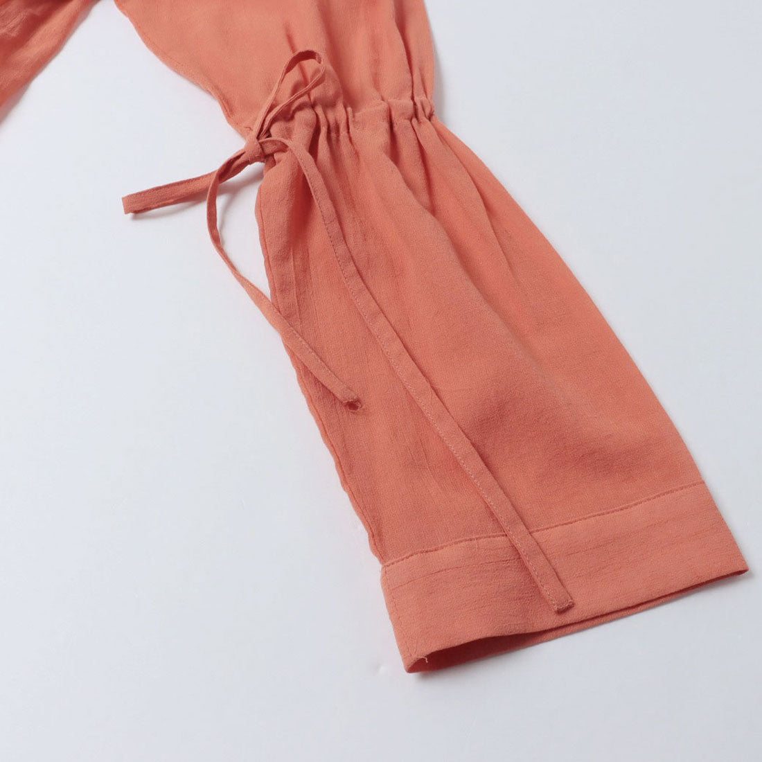 ドゥ アルシーヴ DOUX ARCHIVES コットンシフォンセーラーチュニック （ORANGE） ORANGE