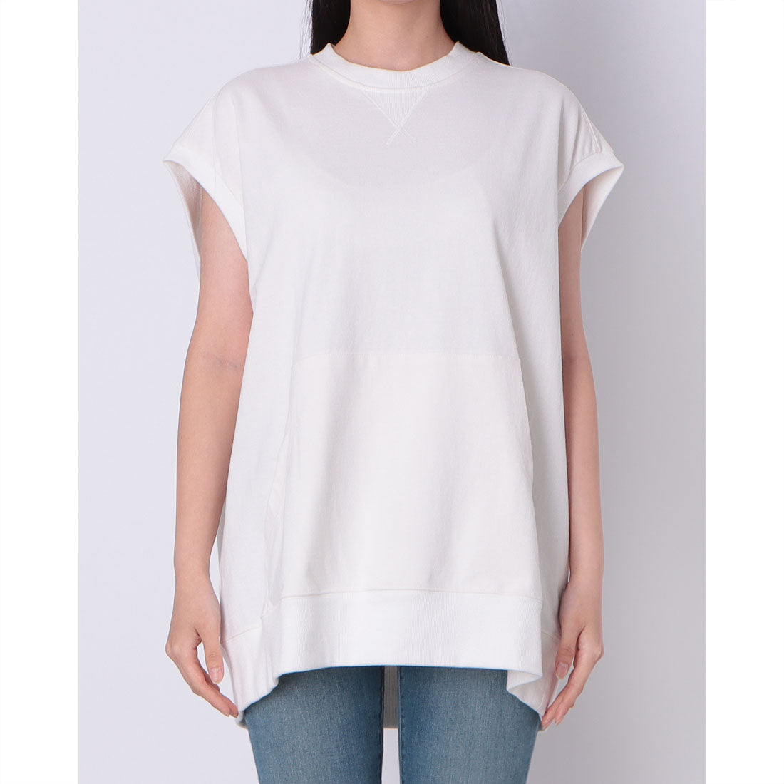 ドゥ アルシーヴ DOUX ARCHIVES スラブノースリーブプルオーバー （OFF WHITE） OFF WHITE