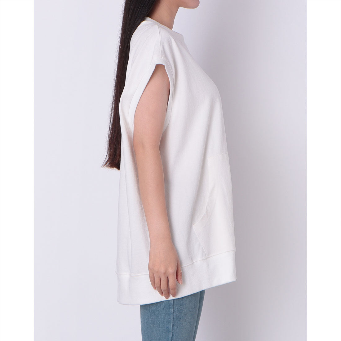 ドゥ アルシーヴ DOUX ARCHIVES スラブノースリーブプルオーバー （OFF WHITE） OFF WHITE