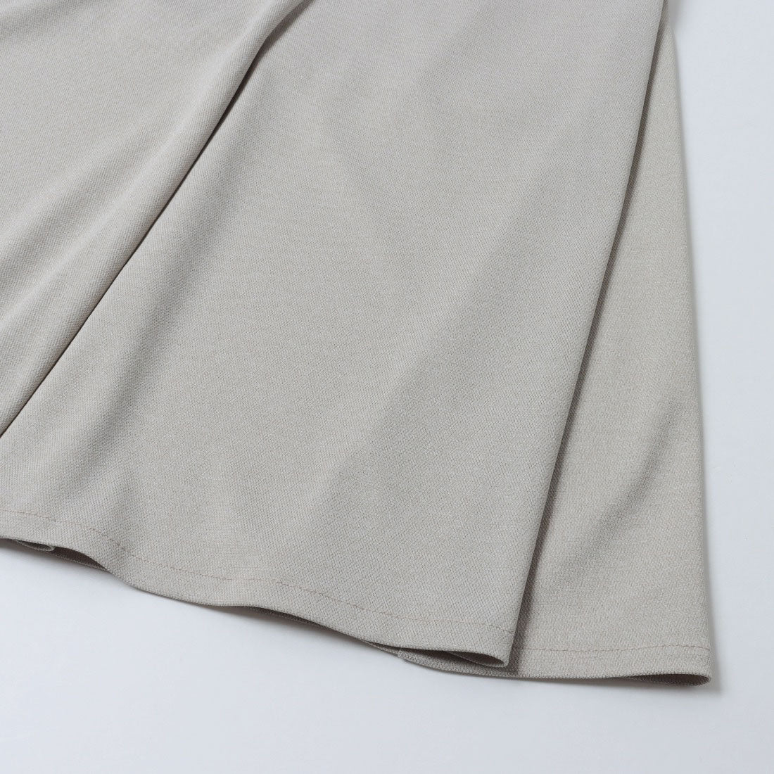 ドゥ アルシーヴ DOUX ARCHIVES 麻調切替マーメイドスカート （BEIGE） BEIGE