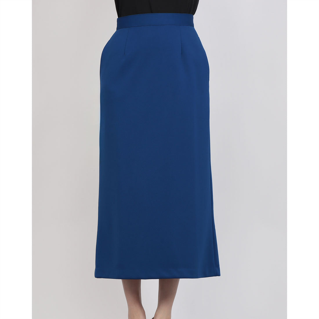 ドゥ アルシーヴ DOUX ARCHIVES スムースカラースカート （BLUE） BLUE