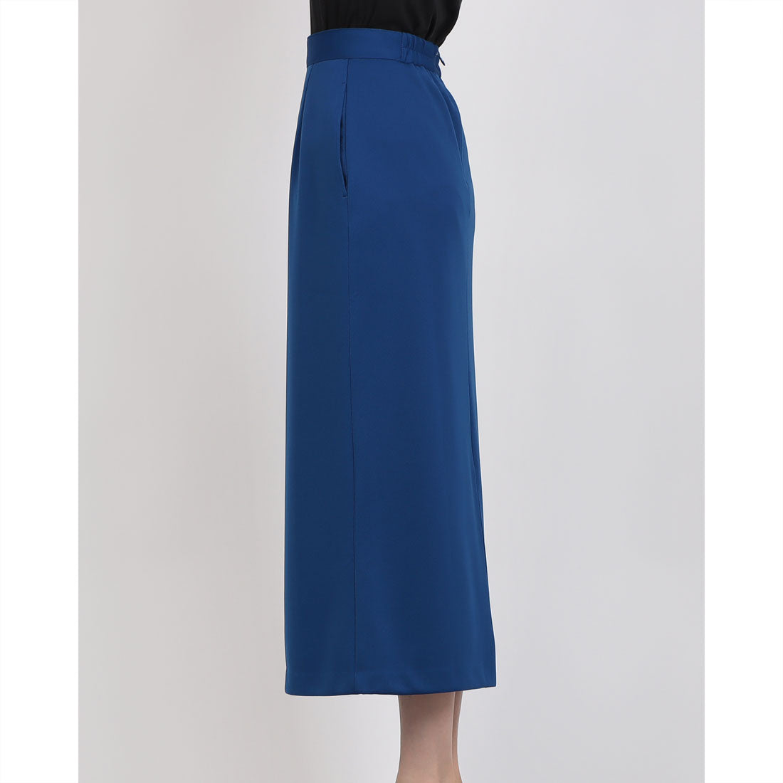 ドゥ アルシーヴ DOUX ARCHIVES スムースカラースカート （BLUE） BLUE