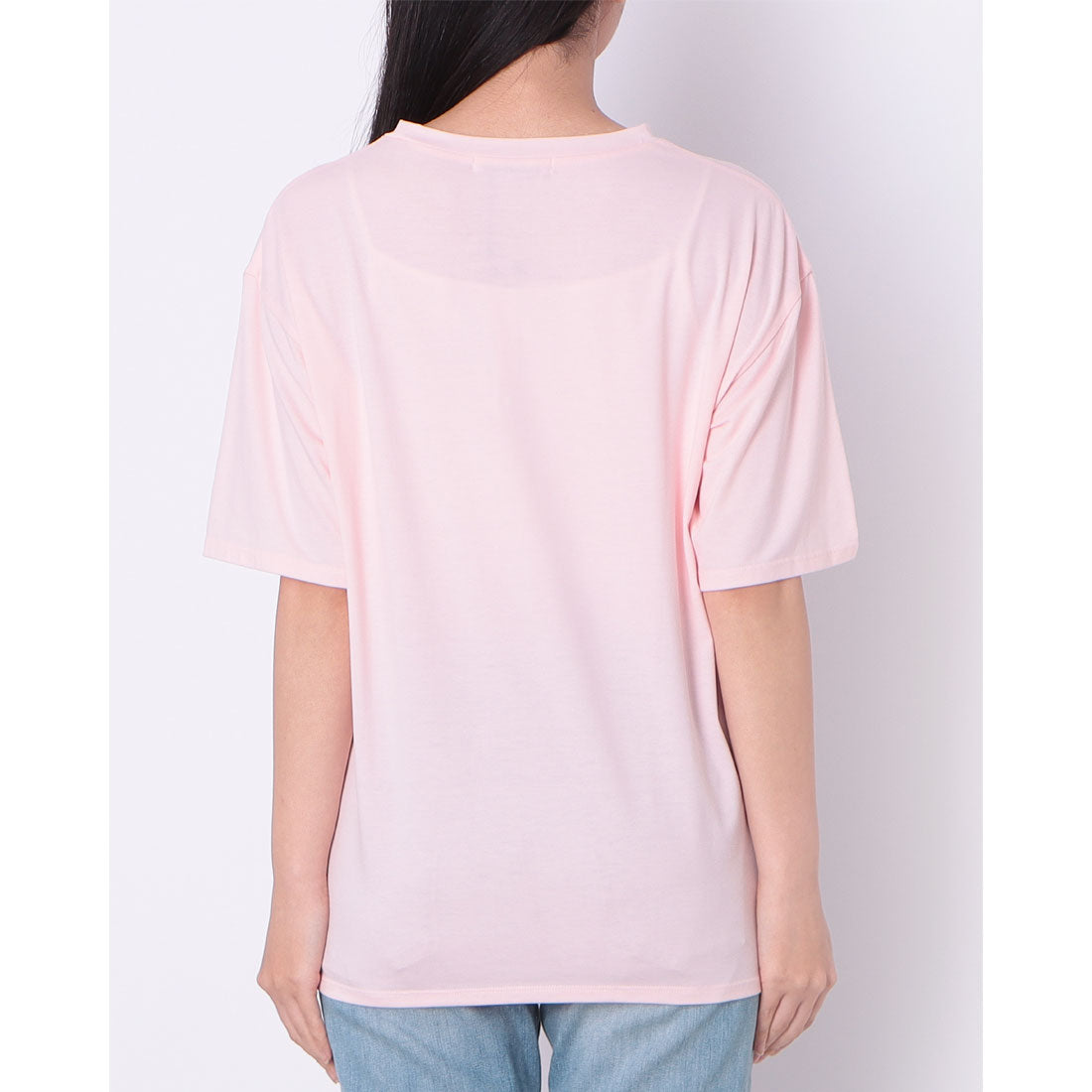 ドゥ アルシーヴ DOUX ARCHIVES カラーロゴプリントTシャツ （PINK） PINK