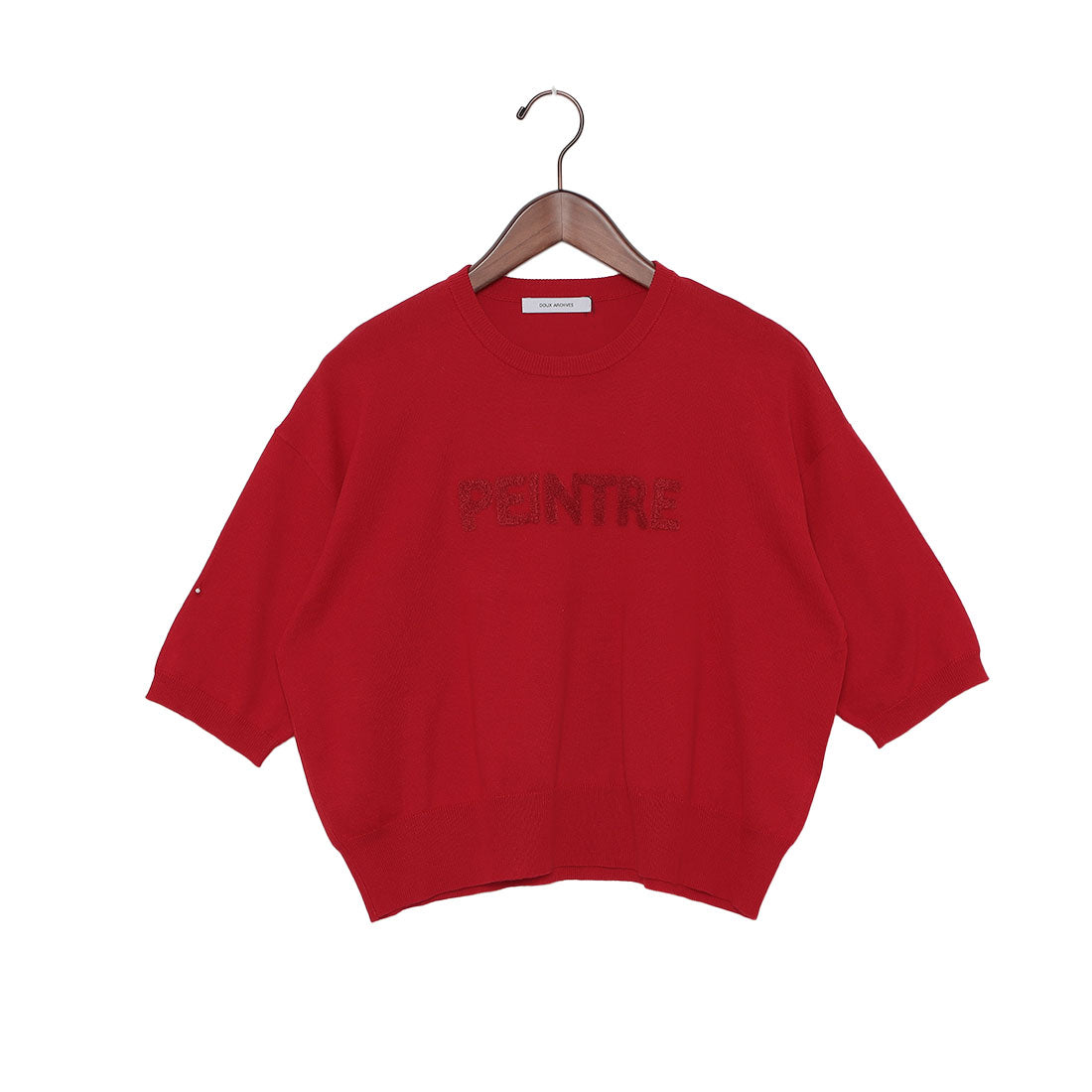 ドゥ アルシーヴ DOUX ARCHIVES PEINTREロゴニット （RED） RED