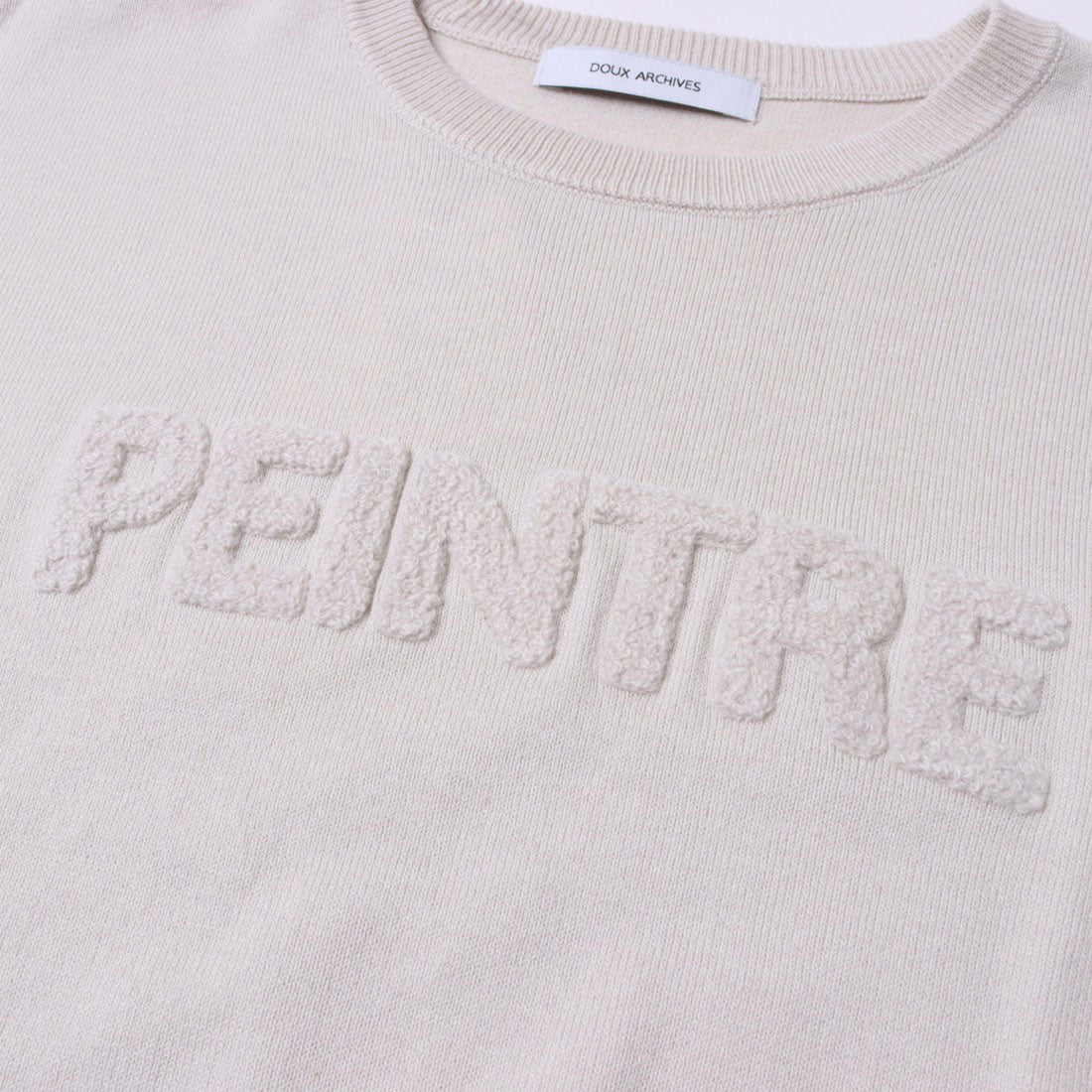 ドゥ アルシーヴ DOUX ARCHIVES PEINTREロゴニット （RED） RED