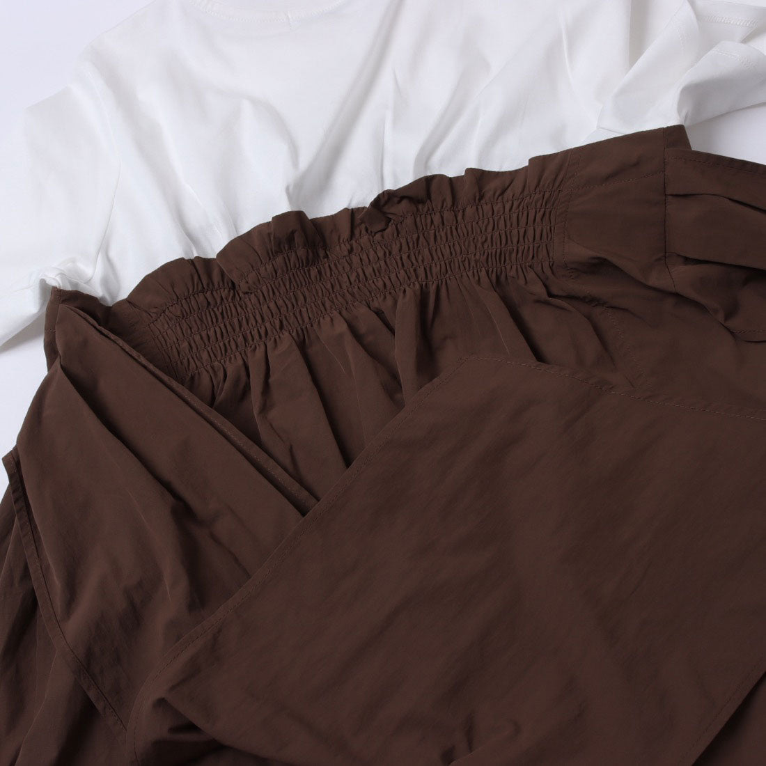 ドゥ アルシーヴ DOUX ARCHIVES カットドッキングペプラムトップス （CHGY） CHGY