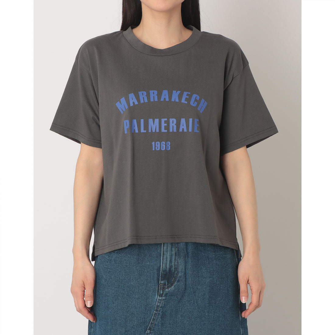 ドゥ アルシーヴ DOUX ARCHIVES MARRAKECHカレッジTee （CHGY） CHGY