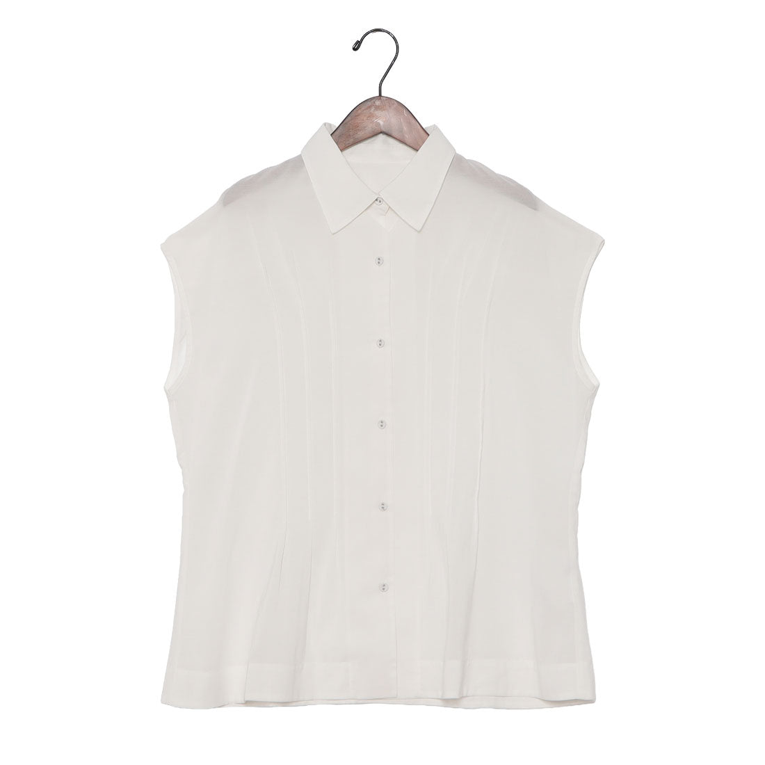 ドゥ アルシーヴ DOUX ARCHIVES ピンタックフレンチブラウス （OFF WHITE） OFF WHITE