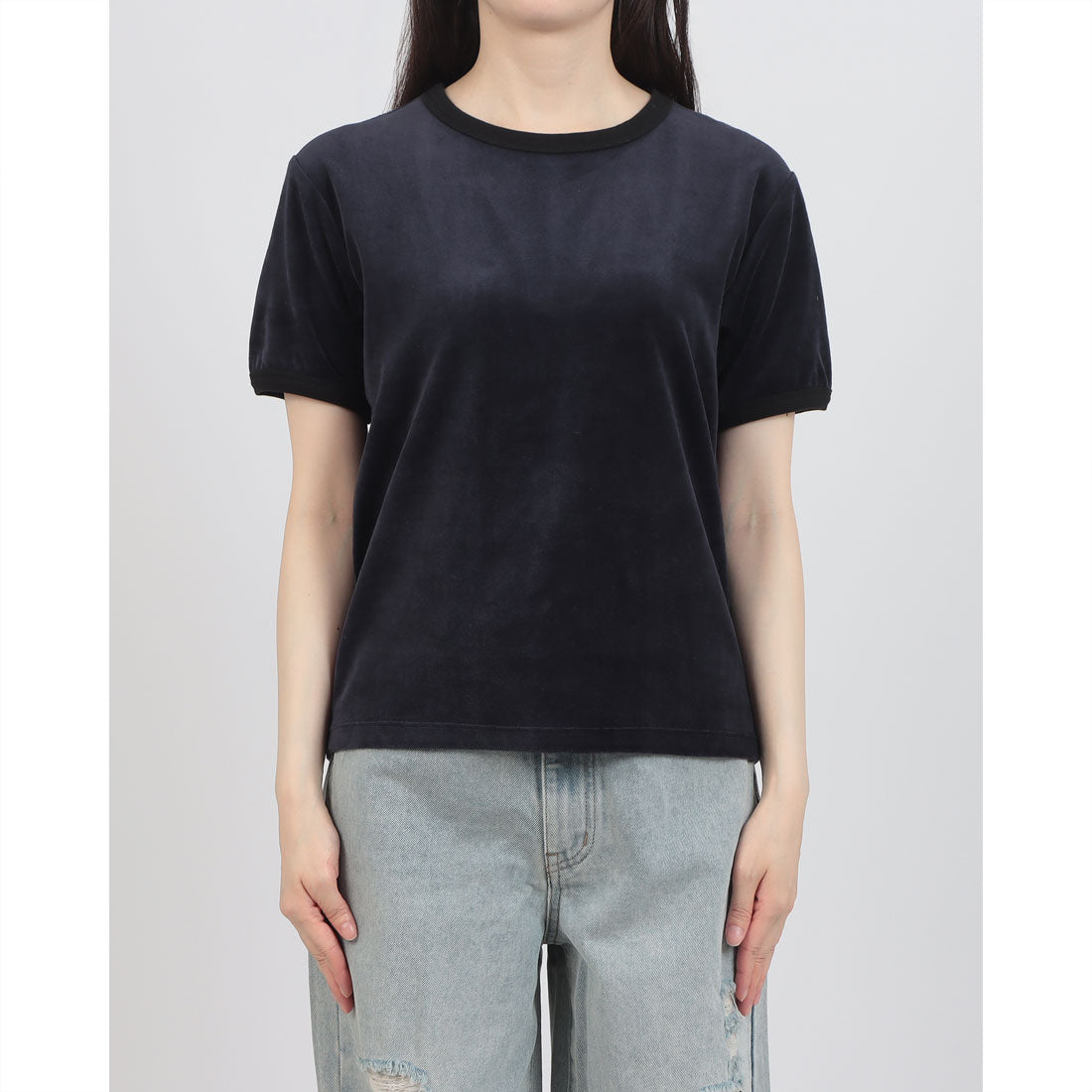 ドゥ アルシーヴ DOUX ARCHIVES ベロアリンガーTee （IVO） IVO