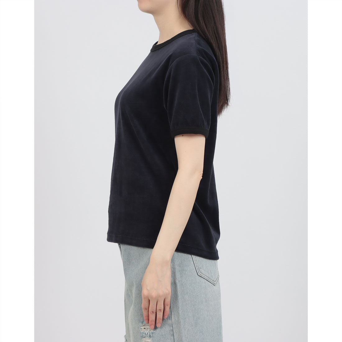 ドゥ アルシーヴ DOUX ARCHIVES ベロアリンガーTee （IVO） IVO