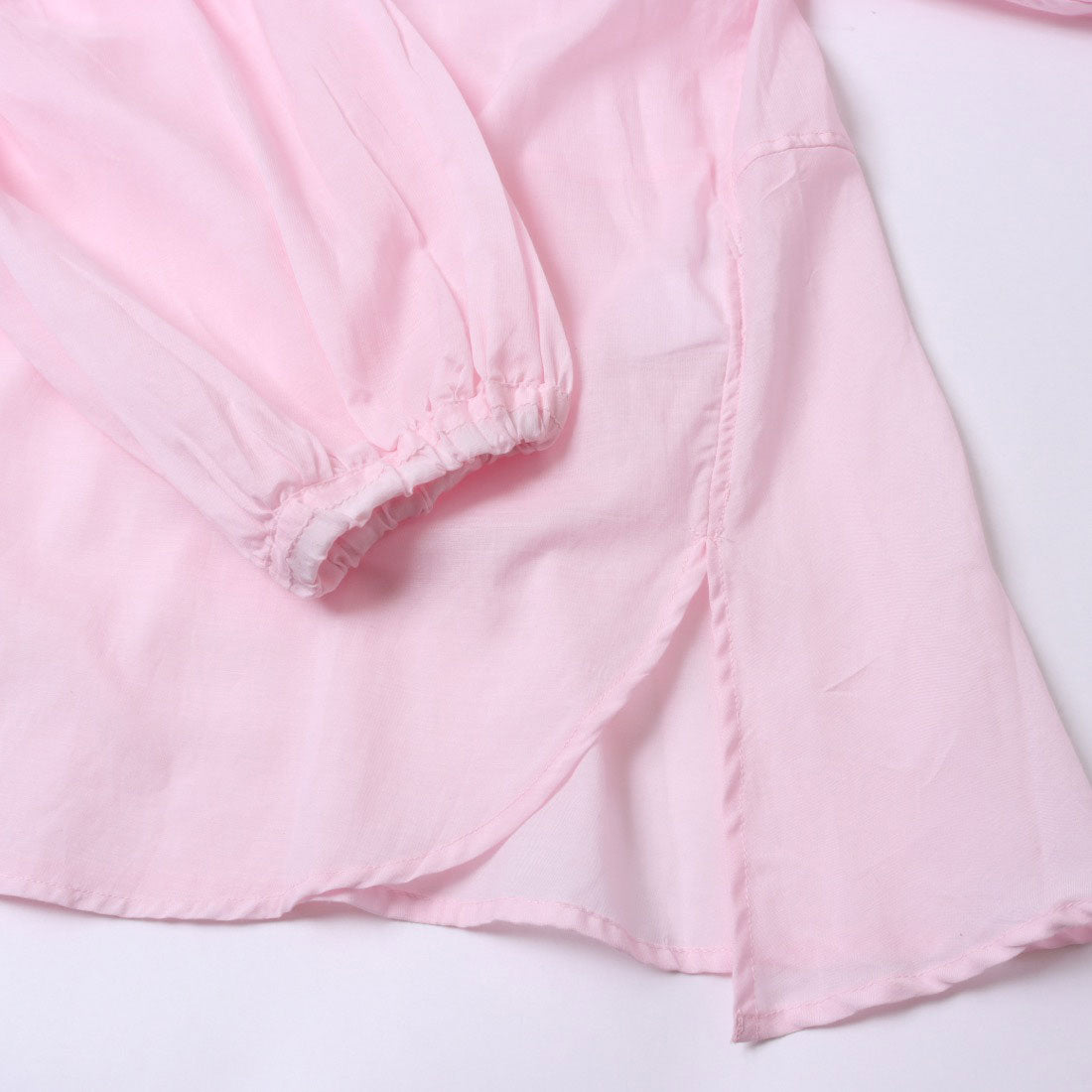 ドゥ アルシーヴ DOUX ARCHIVES シアーボイル刺繍ブラウス （PPL） PPL