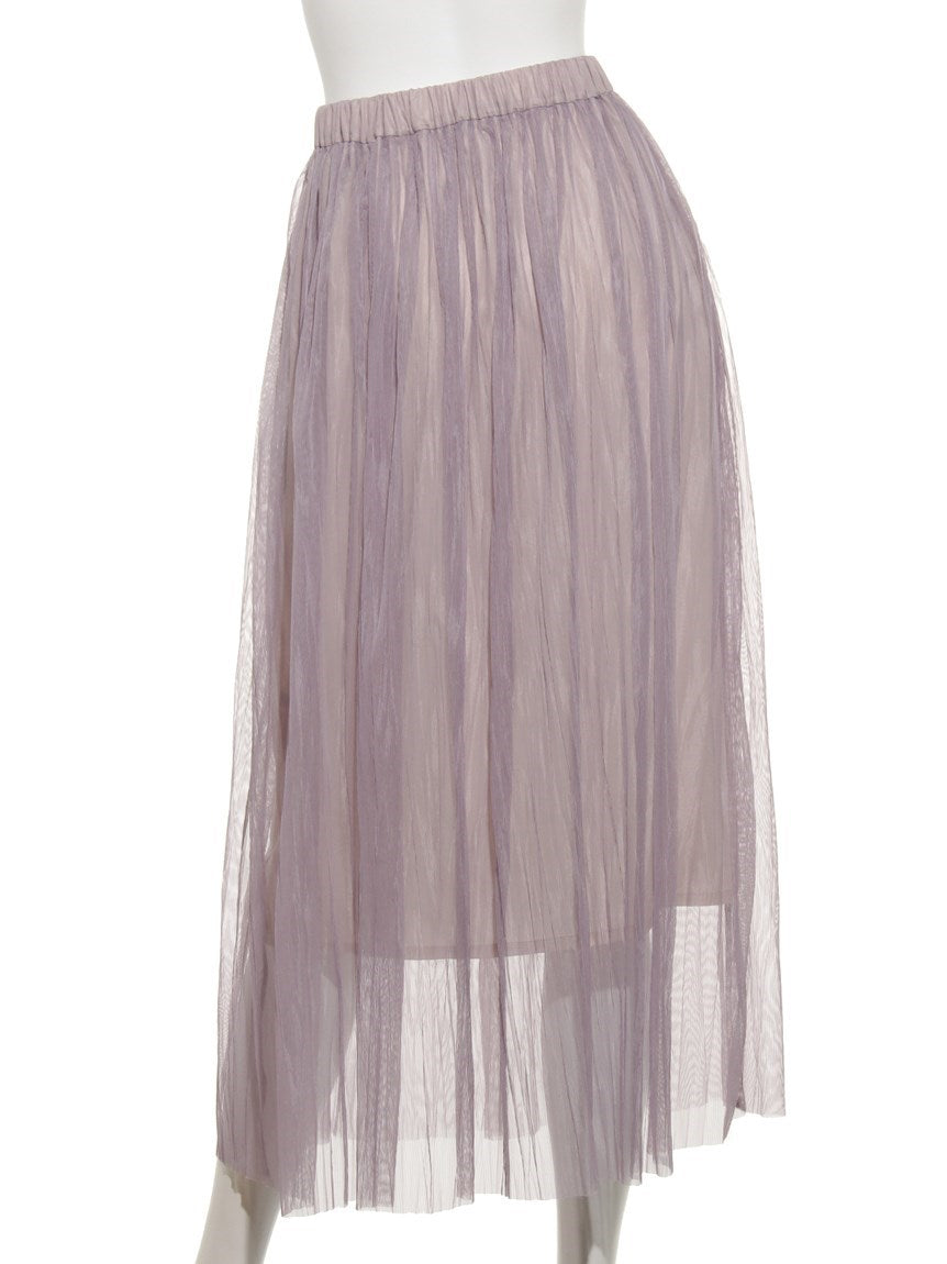 ドゥ アルシーヴ DOUX ARCHIVES シャンブレーワッシャースカート （MOCHA） MOCHA