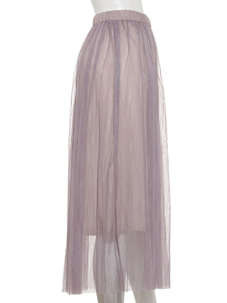 ドゥ アルシーヴ DOUX ARCHIVES シャンブレーワッシャースカート （MOCHA） MOCHA