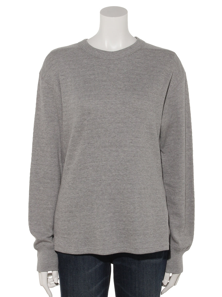 DOUX ARCHIVES Honeycomb cut pullover