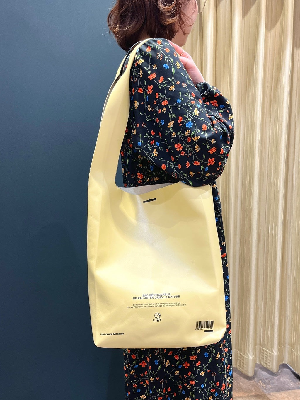 【正規取扱店】ドメスティック domestique LARGE TOTE BAG （NOIR） NOIR