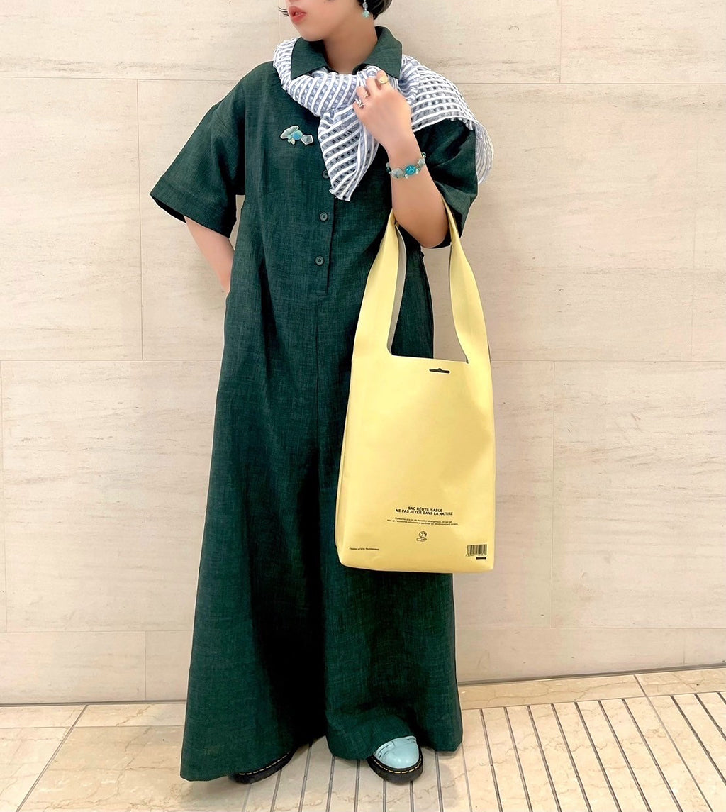 【正規取扱店】ドメスティック domestique LARGE TOTE BAG （NOIR） NOIR