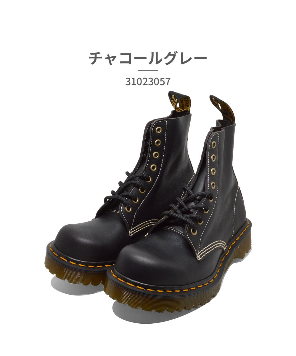 ドクターマーチン Dr.Martens ドクターマーチン Dr.Martens メンズ 8ホールブーツ 31023057 31023299 （CHARCOALGREY） CHARCOALGREY