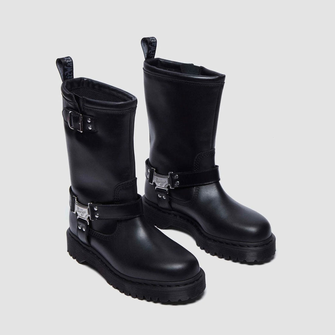 ドクターマーチン Dr.Martens アニストン HI リガー ブーツ（ANISTONE HI RIGGER BOOTS） （BLACK） BLACK