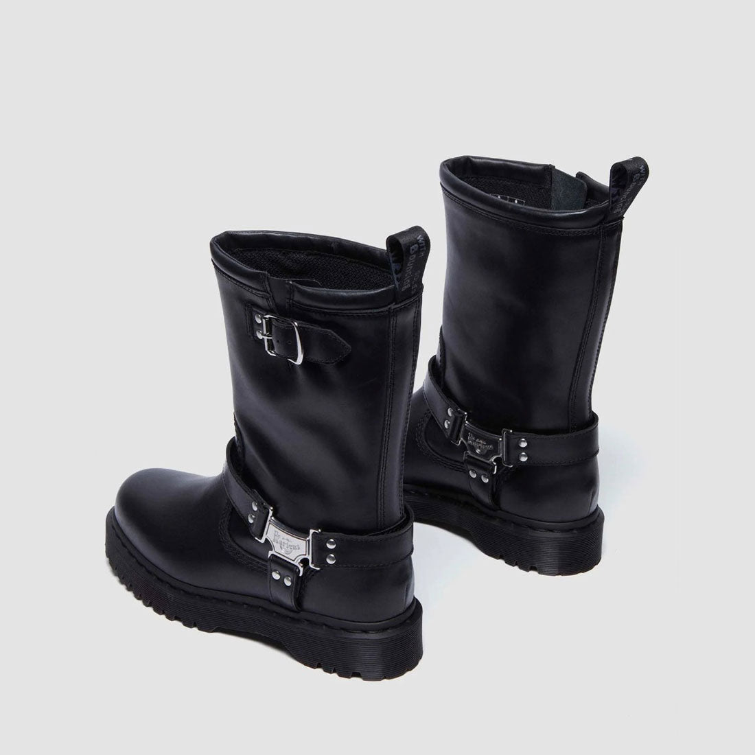 ドクターマーチン Dr.Martens アニストン HI リガー ブーツ（ANISTONE HI RIGGER BOOTS） （BLACK） BLACK